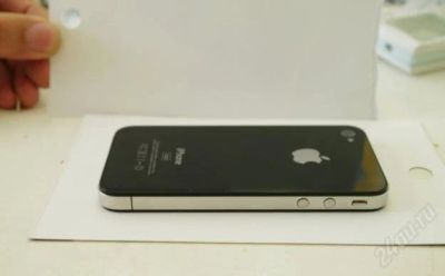 Лот: 1654753. Фото: 1. iphone 4g 8gb черный РСТ. Смартфоны