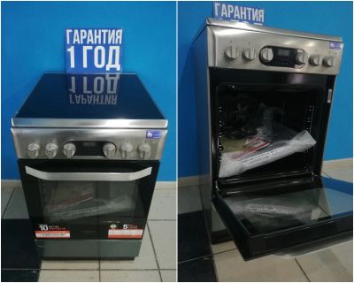 Лот: 19832975. Фото: 1. Электрическая плита Hotpoint-Ariston... Плиты, духовые шкафы, варочные поверхности