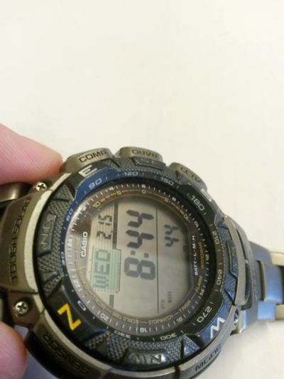 Лот: 19961376. Фото: 1. Часы casio PRO Trek PRG-240T-7E. Оригинальные наручные часы