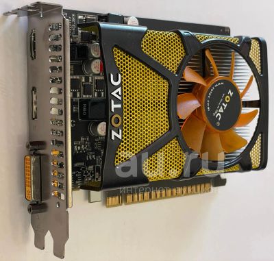 Лот: 21011441. Фото: 1. Zotac GeForce GT440 512MB 128BIT... Видеокарты