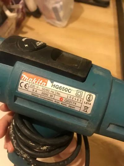 Лот: 21251550. Фото: 1. Фен Makita hg650c. Электроинструмент