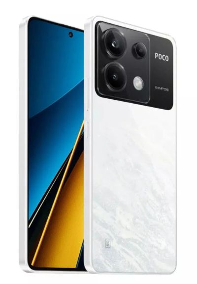 Лот: 24589250. Фото: 1. Смартфон Poco X6 8/256 white... Смартфоны