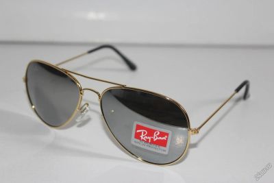 Лот: 5678460. Фото: 1. ОЧКИ RAY BAN Aviator! 001 зеркальные... Очки солнцезащитные