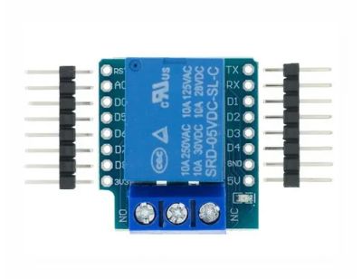 Лот: 20332151. Фото: 1. Шилд с реле для Wemos D1 mini. Микроконтроллеры
