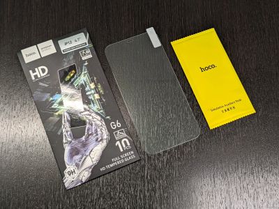 Лот: 16863043. Фото: 1. Защитное стекло Hoco G6 для Apple... Защитные стёкла, защитные плёнки