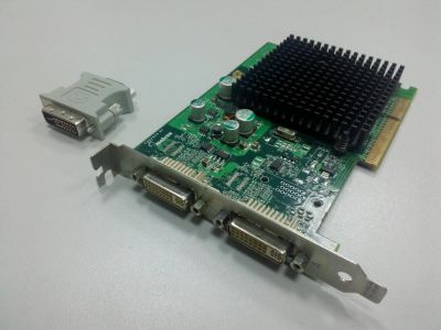 Лот: 12255153. Фото: 1. Видеокарта Matrox P650 64Mb AGP... Видеокарты