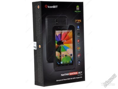 Лот: 5693863. Фото: 1. icon BIT NetTAB Matrix 3GT NT-3703M... Планшеты