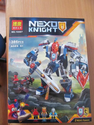 Лот: 9644709. Фото: 1. Конструктор Bela Nexo Knight... Конструкторы