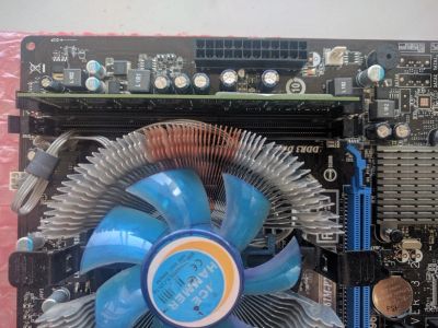 Лот: 9921728. Фото: 1. платформа 4 pci-e (MB+CPU+HDD... Материнские платы