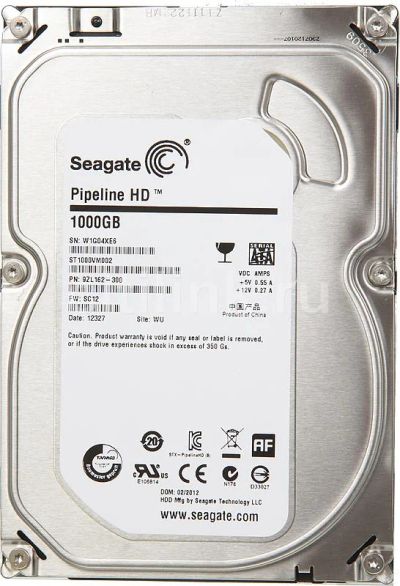 Лот: 4989152. Фото: 1. Винчестер HDD SATA 1000Gb Seagate... Жёсткие диски (HDD)