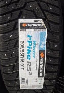 Лот: 14522897. Фото: 1. Шины 205/55 R16 Hankook W429 i... Шины