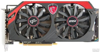 Лот: 9157155. Фото: 1. Видеокарта R9 280X MSI Gaming... Видеокарты