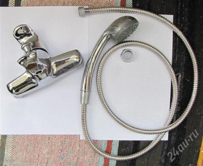Лот: 470284. Фото: 1. Смеситель для ванны с душем. Ванны и комплектующие
