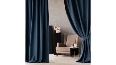 Лот: 25049843. Фото: 1. Портьеры с подхватами Askona Home... Шторы, тюль