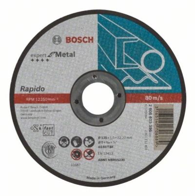 Лот: 9123766. Фото: 1. Круги отрезные Bosch 125x1x22... Расходные материалы, сменные насадки