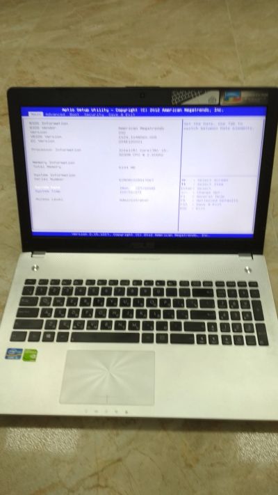 Лот: 12008557. Фото: 1. Ноутбук ASUS N56VB-S4122H игровой... Ноутбуки