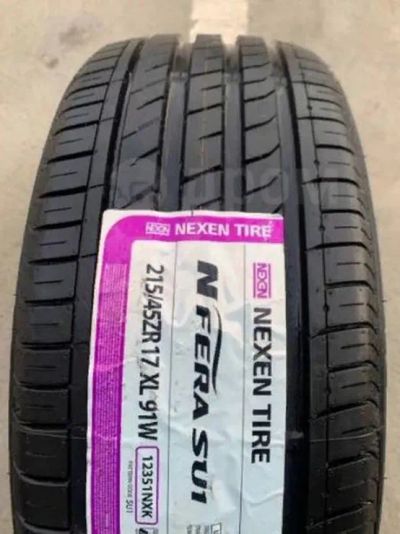 Лот: 19318124. Фото: 1. шины 215/45 R17 NEXEN Nfera SU1... Шины