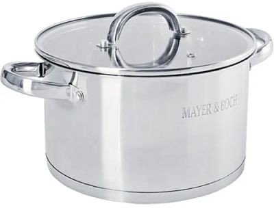 Лот: 24436965. Фото: 1. Кастрюля с крышкой Mayer&Boch... Кастрюли
