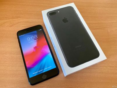 Лот: 14030816. Фото: 1. iPhone 7 Plus 128 gb matte black... Смартфоны