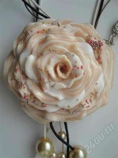 Лот: 643722. Фото: 1. Изделия из полимерной глины,колье... Колье