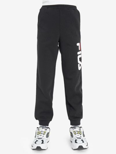 Лот: 22745022. Фото: 1. Брюки для мальчиков FILA, Черный. Другое (спортивная одежда)