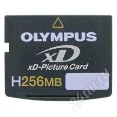 Лот: 1134432. Фото: 1. Флеш карта Olympus xD H256 Mb. Карты памяти