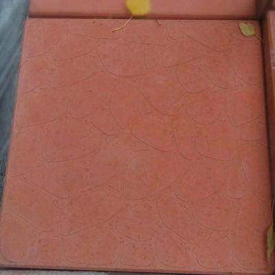 Лот: 11189579. Фото: 1. Плитка "Галька" 40*40 красная... Блоки, кирпич, брусчатка