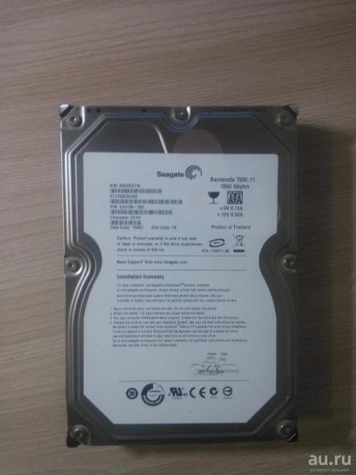 Лот: 8608118. Фото: 1. Жесткий диск 1500Gb. seagate barracuda... Жёсткие диски (HDD)