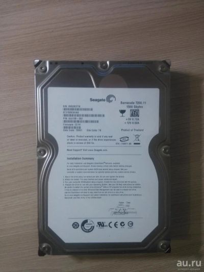 Лот: 8608118. Фото: 1. Жесткий диск 1500Gb. seagate barracuda... Жёсткие диски