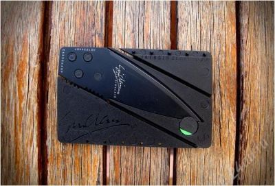 Лот: 2226642. Фото: 1. cardsharp-нож-кредитка. Сувенирные мелочи