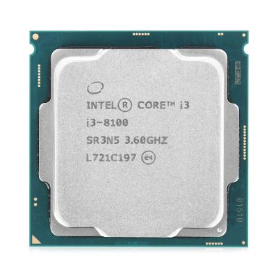 Лот: 12536331. Фото: 1. Intel Core i3 8100 (1151v2, 4x3600... Процессоры