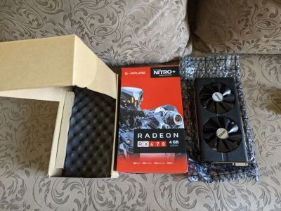Лот: 20558401. Фото: 1. Sapphire Radeon NITRO+ RX 470... Видеокарты