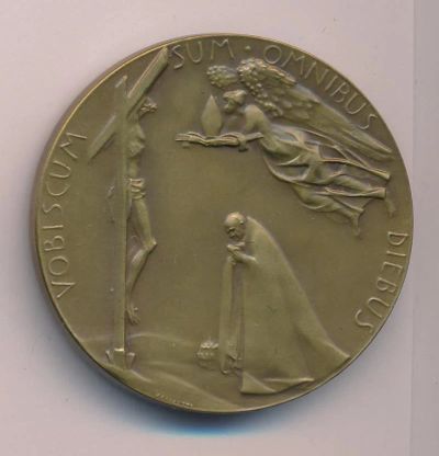 Лот: 7870720. Фото: 1. Ватикан Медаль Папа Павел VI... Сувенирные