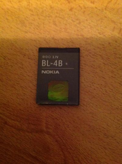 Лот: 6382552. Фото: 1. Аккумуляторная батарея Nokia BL-4B. Аккумуляторы