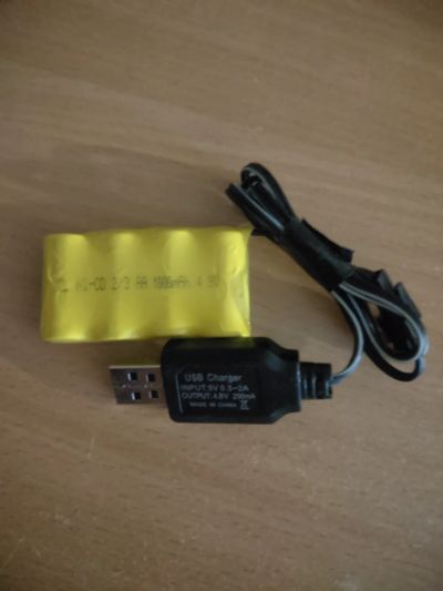 Лот: 17968545. Фото: 1. Аккумулятор с зарядкой 1000mAh... Аккумуляторы