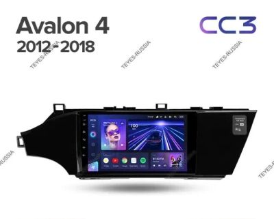 Лот: 20760504. Фото: 1. Магнитола Teyes CC3 Toyota Avalon... Автомагнитолы