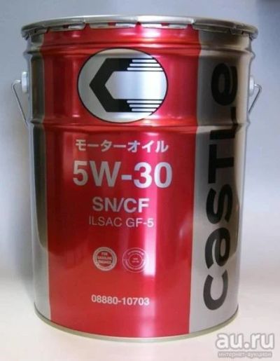 Лот: 9533873. Фото: 1. Toyota Castle Motor Oil SN 5W-30... Масла, жидкости