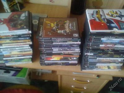 Лот: 1103192. Фото: 1. Продам диски Sony PS2 + кучу игр... Игры для консолей