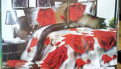 Лот: 4775134. Фото: 1. 3D Постельное белье 2-ух спальное... Постельное бельё