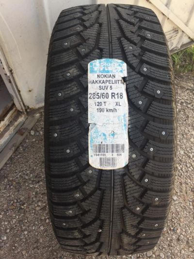 Лот: 10201127. Фото: 1. Nokian Hakka SUV 5 285/60 R18. Шины