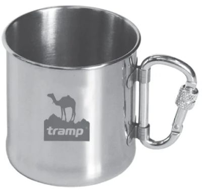 Лот: 7164575. Фото: 1. Кружка Tramp с карабином 300 мл... Туристическая, походная мебель