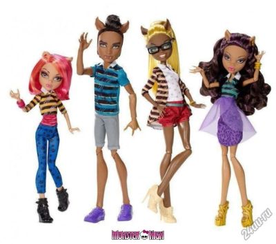 Лот: 5242058. Фото: 1. Monster High Монстер Семейка Вульф... Куклы и аксессуары