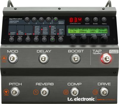 Лот: 20746793. Фото: 1. TC electronic Nova System гитарный... Гитарные эффекты и комбоусилители