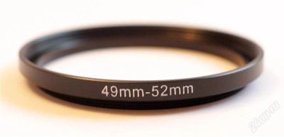 Лот: 1553320. Фото: 1. Кольцо переходное 49-52mm. Крышки, бленды