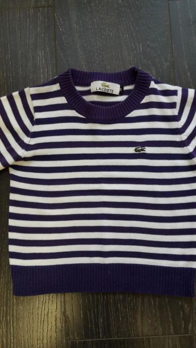 Лот: 10170950. Фото: 1. кофта Lacoste ( оригинал ) 86-92... Свитера, худи, толстовки