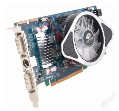 Лот: 2203209. Фото: 1. Sapphire Radeon HD 4830. Видеокарты
