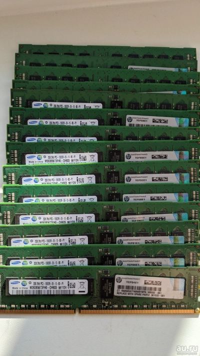 Лот: 17819952. Фото: 1. Память Samsung DDR3 2GB*14. Оперативная память