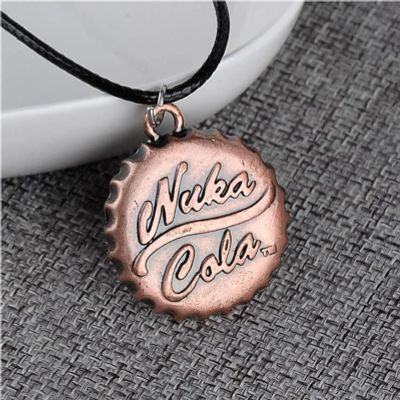 Лот: 9043572. Фото: 1. Кулон Nuka Cola Fallout цвет бронза. Другое (компьютерные игры, игровые аккаунты, по)