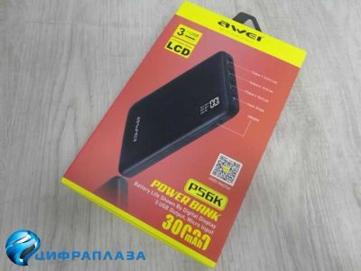 Лот: 15161767. Фото: 1. Внешний аккумулятор 30000 mAh... Внешние, портативные аккумуляторы для смартфонов (Power bank)