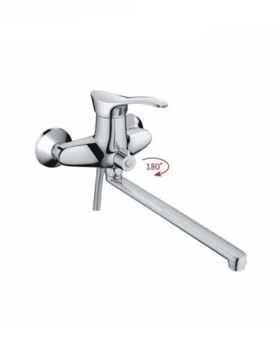 Лот: 21441363. Фото: 1. Смеситель CRON для ванны, длинный... Смесители